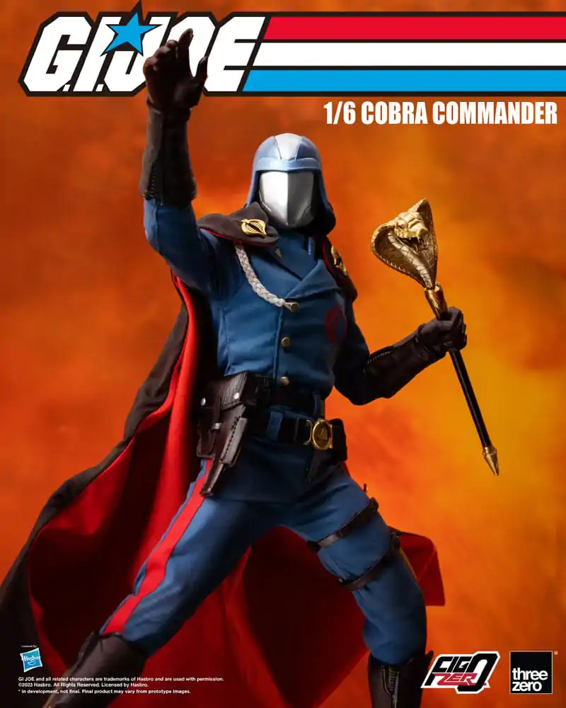 G.I. Joe FigZero Action Figure 1/6 Cobra Commander 30 cm product photo
