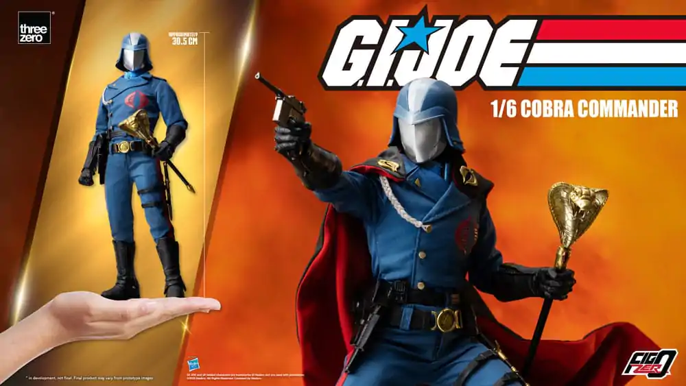 G.I. Joe FigZero Action Figure 1/6 Cobra Commander 30 cm product photo