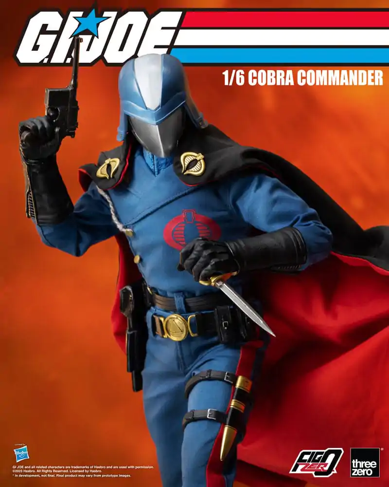 G.I. Joe FigZero Action Figure 1/6 Cobra Commander 30 cm product photo