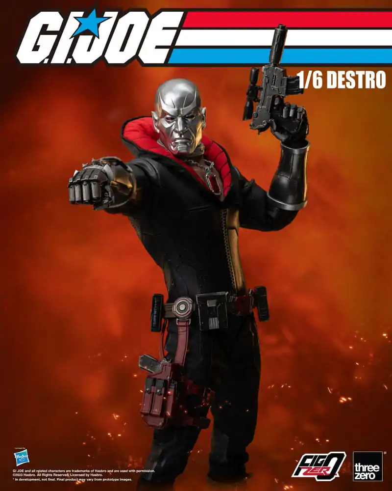 G.I. Joe FigZero Action Figure 1/6 Destro 31 cm termékfotó