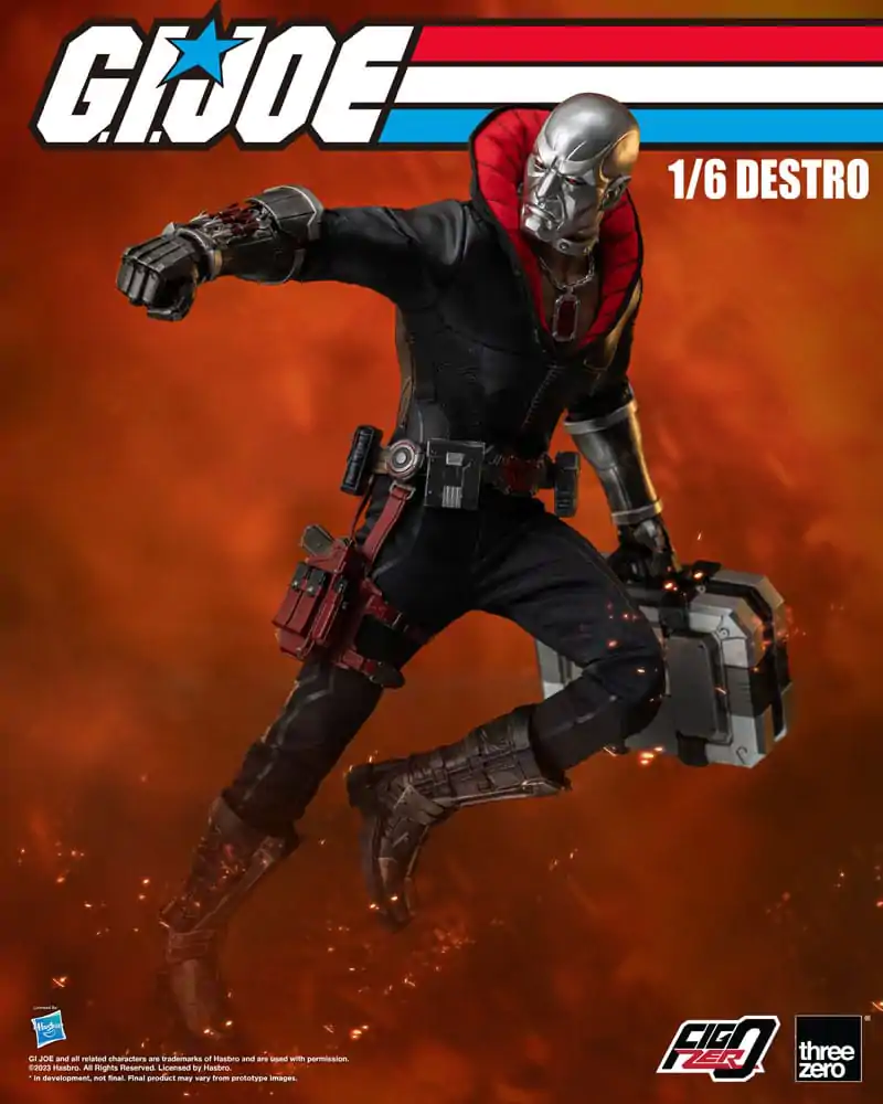 G.I. Joe FigZero Action Figure 1/6 Destro 31 cm termékfotó