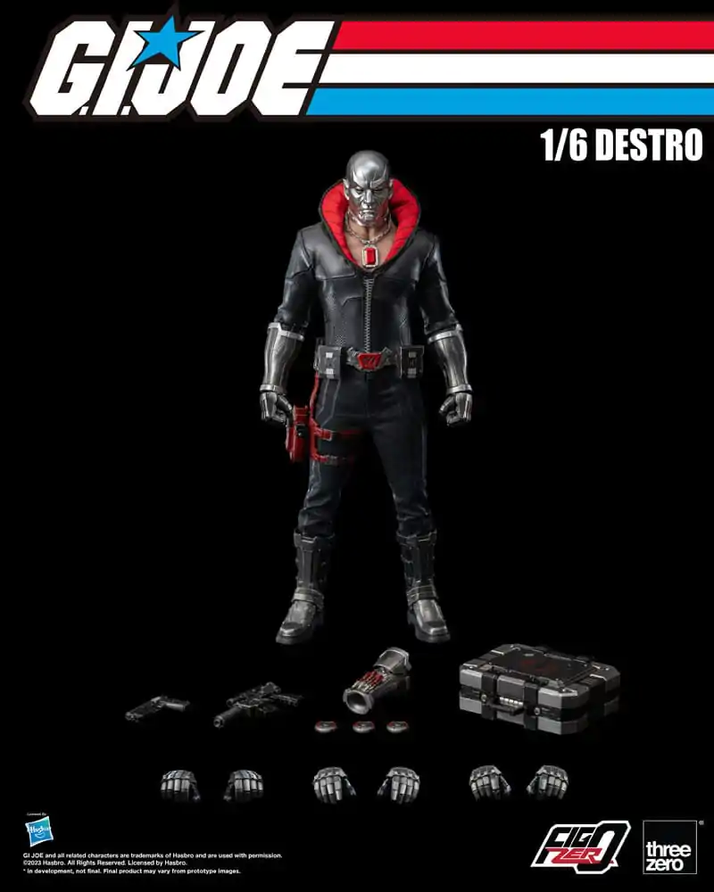 G.I. Joe FigZero Action Figure 1/6 Destro 31 cm termékfotó