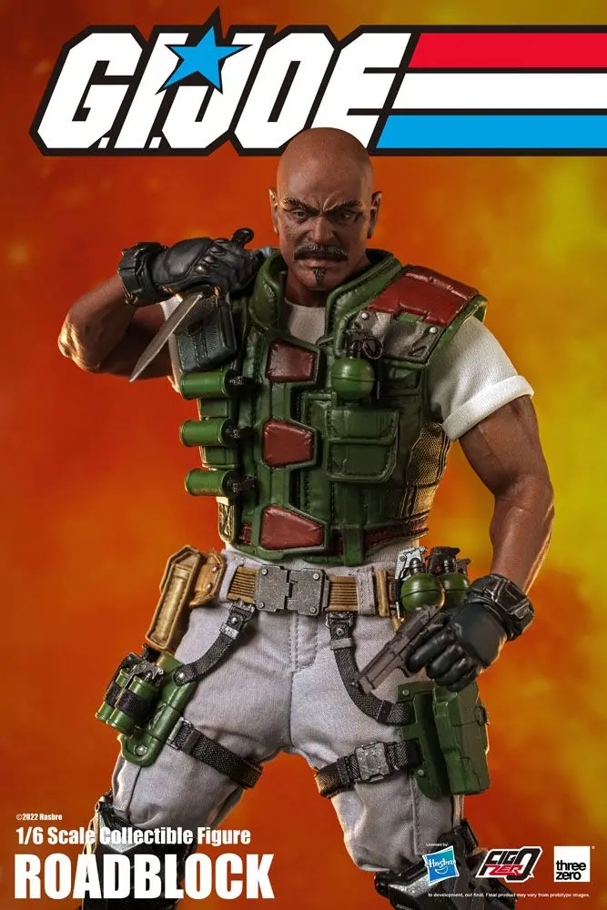 G.I. Joe FigZero Action Figure 1/6 Roadblock 30 cm product photo