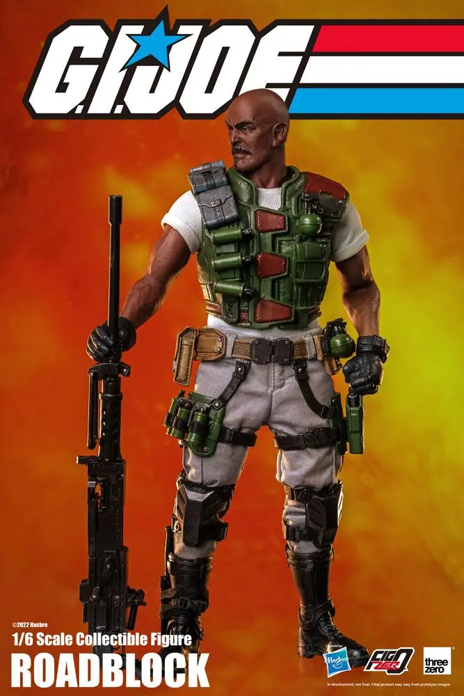 G.I. Joe FigZero Action Figure 1/6 Roadblock 30 cm product photo