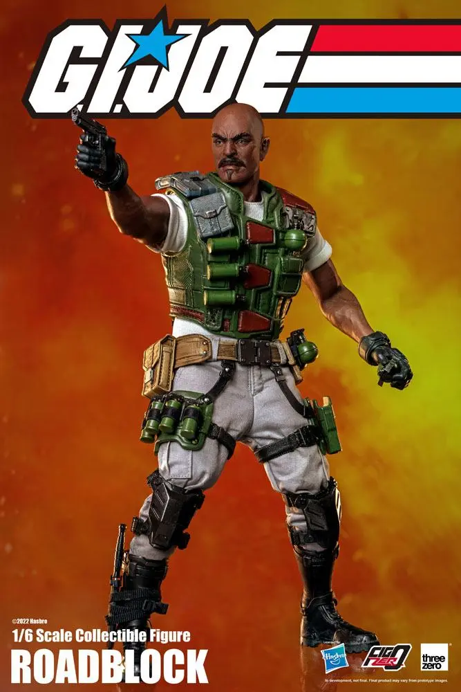 G.I. Joe FigZero Action Figure 1/6 Roadblock 30 cm product photo