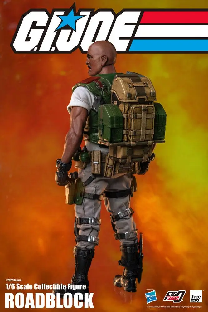G.I. Joe FigZero Action Figure 1/6 Roadblock 30 cm product photo