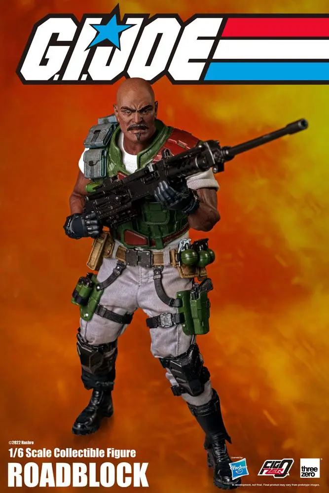 G.I. Joe FigZero Action Figure 1/6 Roadblock 30 cm product photo