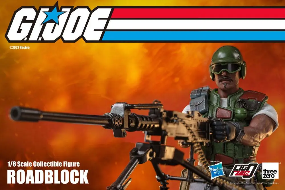 G.I. Joe FigZero Action Figure 1/6 Roadblock 30 cm product photo