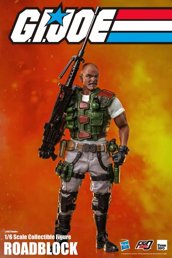 G.I. Joe FigZero Action Figure 1/6 Roadblock 30 cm product photo