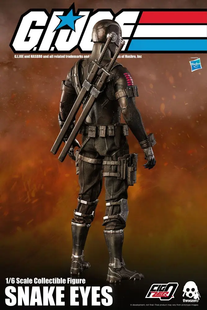 G.I. Joe FigZero Action Figure 1/6 Snake Eyes 30 cm product photo
