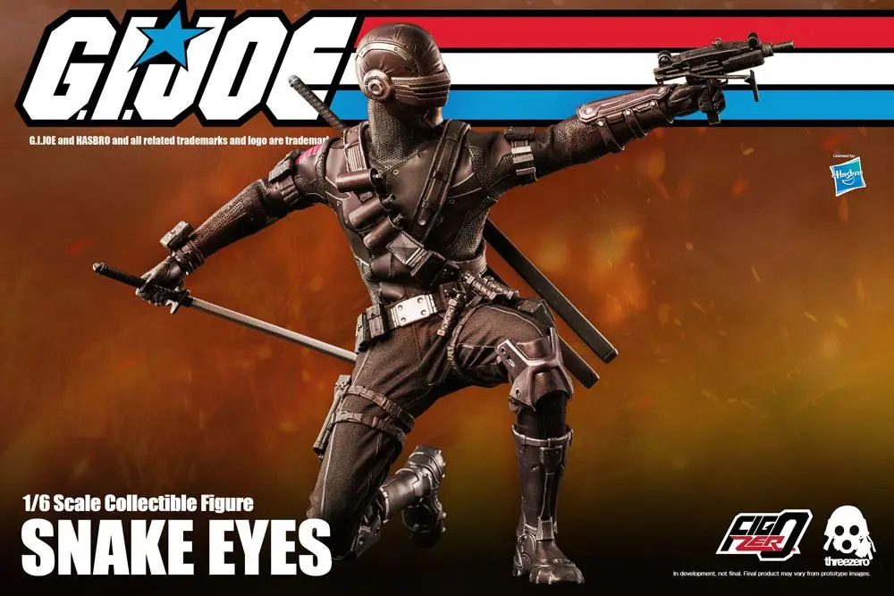 G.I. Joe FigZero Action Figure 1/6 Snake Eyes 30 cm product photo