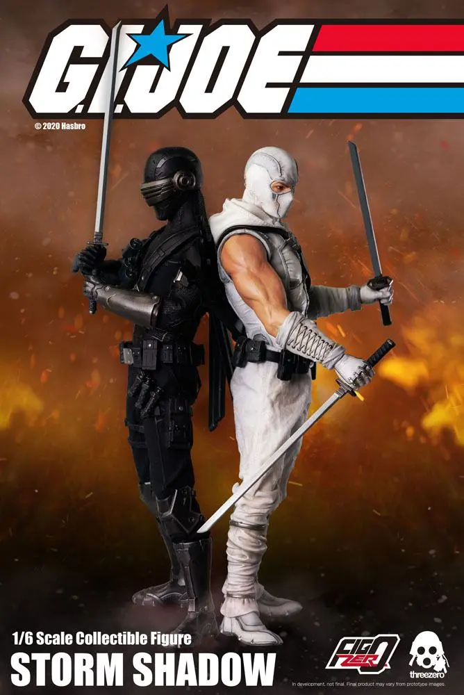G.I. Joe FigZero Action Figure 1/6 Storm Shadow 30 cm product photo