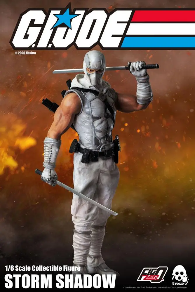 G.I. Joe FigZero Action Figure 1/6 Storm Shadow 30 cm product photo