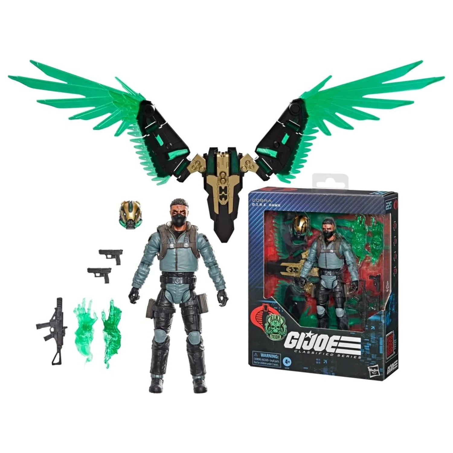 G.I. Joe General Clayton "Hawk" Abernathy Figure Classified Series Legacy 15cm product photo