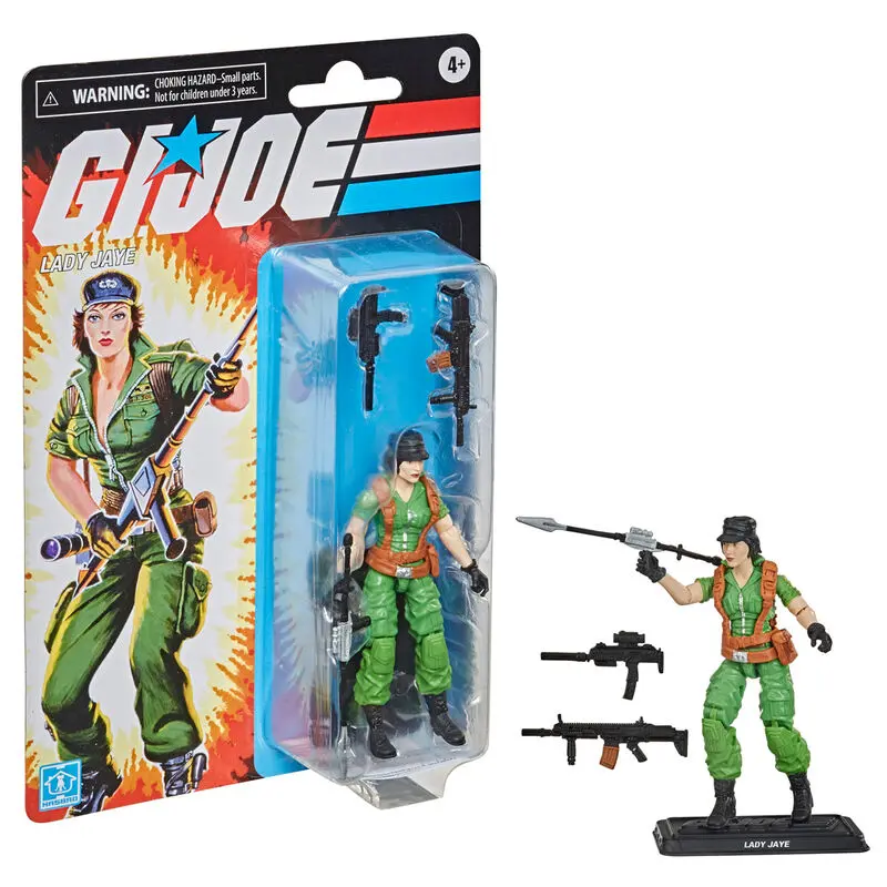 G.I. Joe Lady Jaye Retro figure 9,5cm product photo