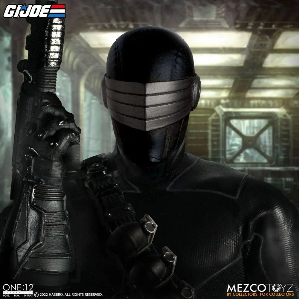 G.I. Joe Light-Up Action Figure 1/12 Snake Eyes Deluxe Edition 17 cm product photo