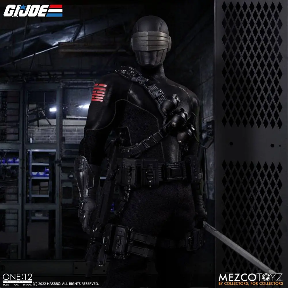 G.I. Joe Light-Up Action Figure 1/12 Snake Eyes Deluxe Edition 17 cm product photo