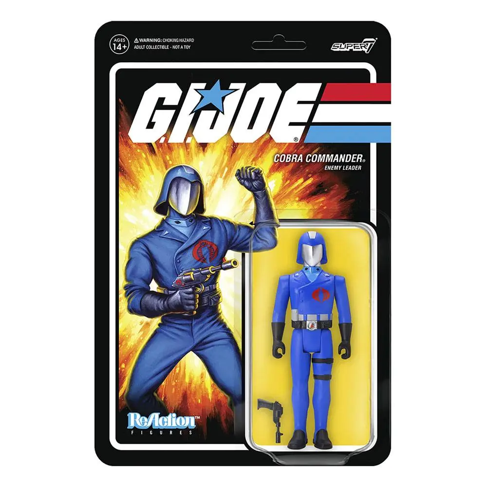 G.I. Joe ReAction Action Figure Cobra Commander 10 cm product photo