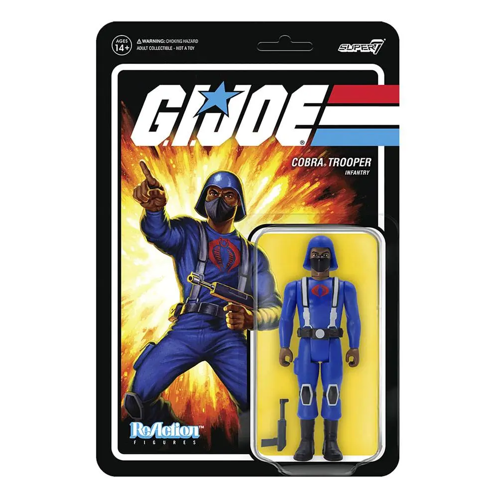 G.I. Joe ReAction Action Figure Cobra Trooper H-back (Brown) 10 cm product photo