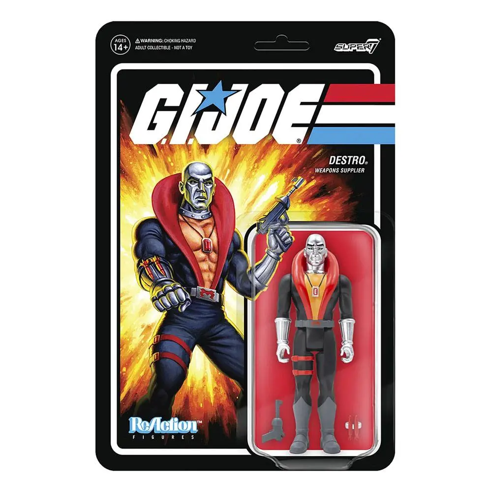 G.I. Joe ReAction Action Figure Destro 10 cm product photo