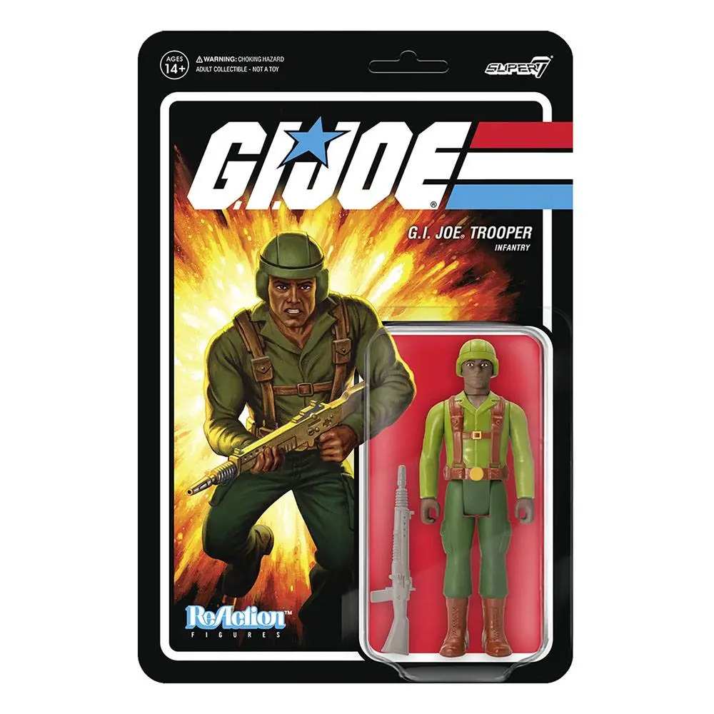 G.I. Joe ReAction Action Figure Greenshirt (Brown) 10 cm product photo