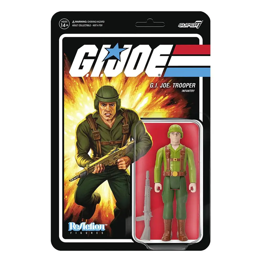 G.I. Joe ReAction Action Figure Greenshirt (Pink) 10 cm product photo