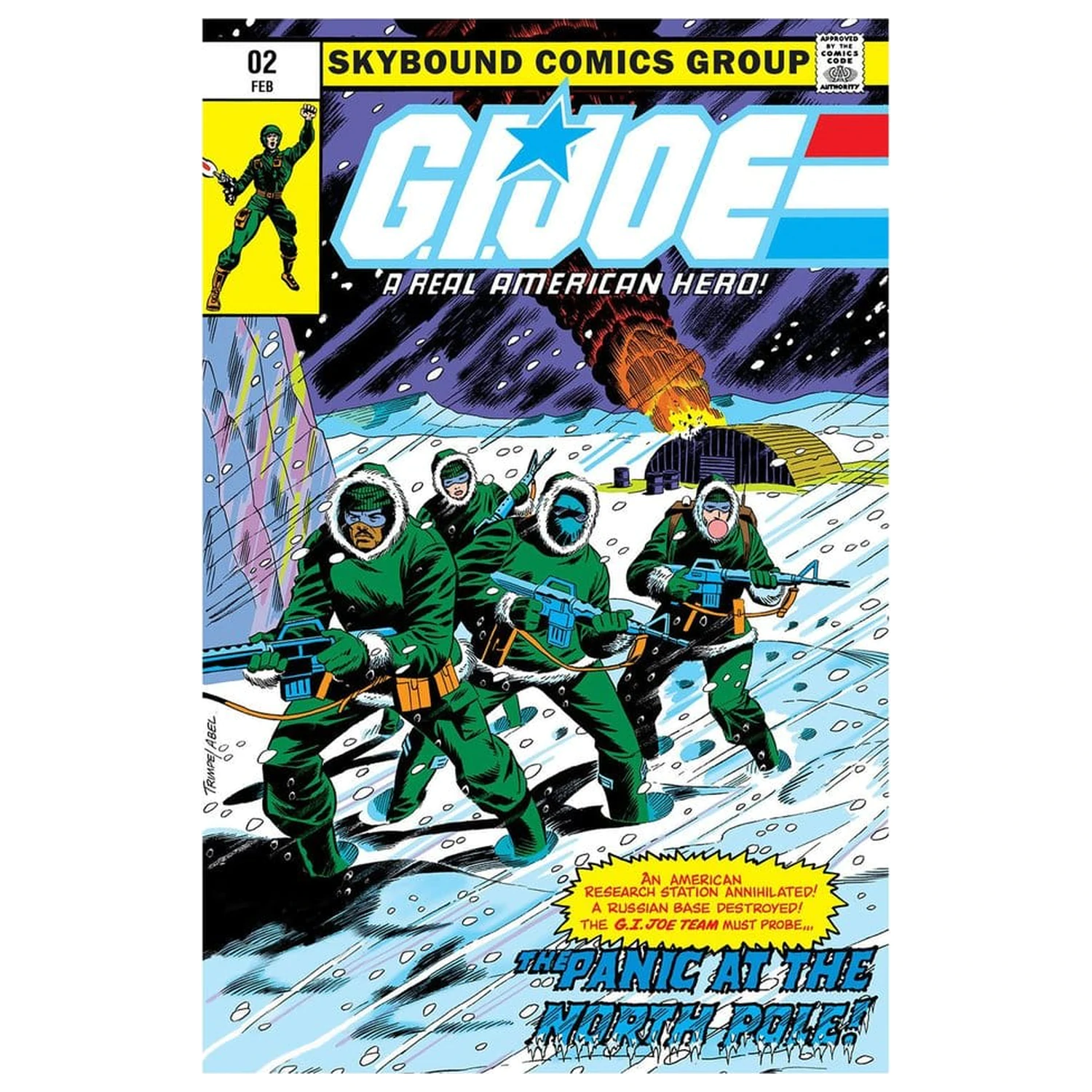 G.I. Joe ReAction+ Action Figure Snake Eyes (Skybound Comic Box Series, Issue #2) product photo