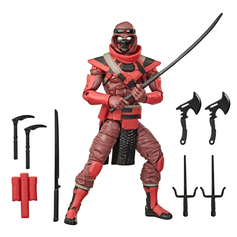 G.I. Joe Red Ninja Classified Series figure 15cm product photo