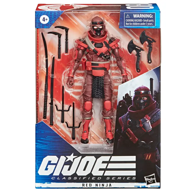 G.I. Joe Red Ninja Classified Series figure 15cm product photo