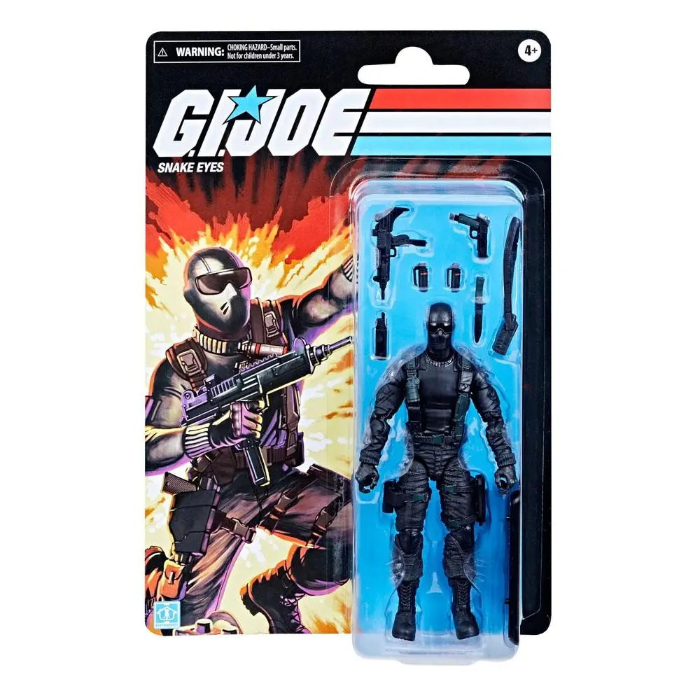 G.I. Joe Retro Collection Action Figure Snake Eyes 15 cm product photo