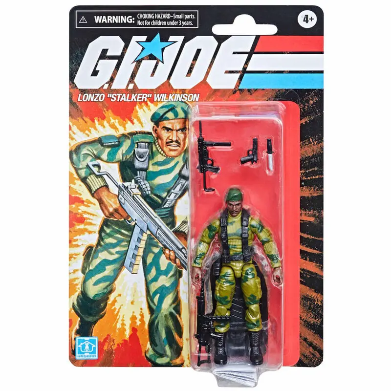 G.I. Joe Retro Stalker Wilkinson Lonzo figure 10cm product photo