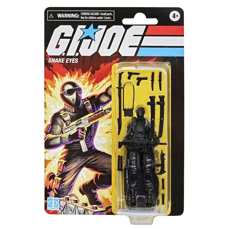 G.I.Joe Snake Eyes figure 12cm product photo