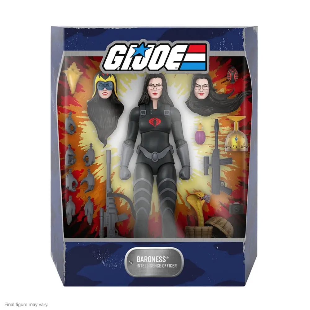 G.I. Joe Ultimates Action Figure Baroness (Black Suit) 18 cm termékfotó