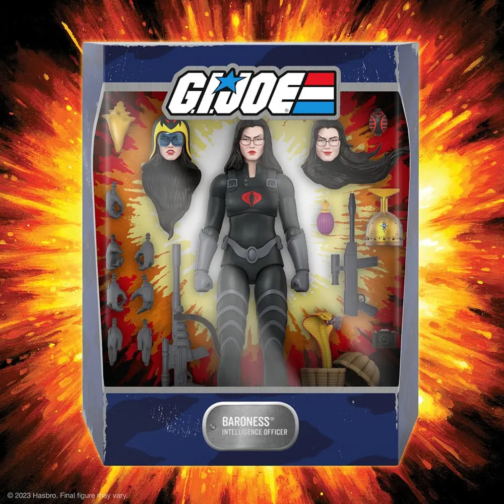 G.I. Joe Ultimates Action Figure Baroness (Black Suit) 18 cm termékfotó
