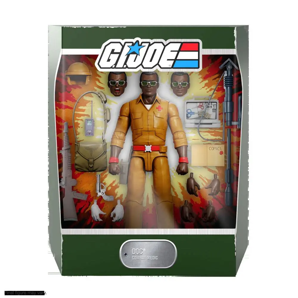 G.I. Joe Ultimates Action Figure Doc 18 cm termékfotó