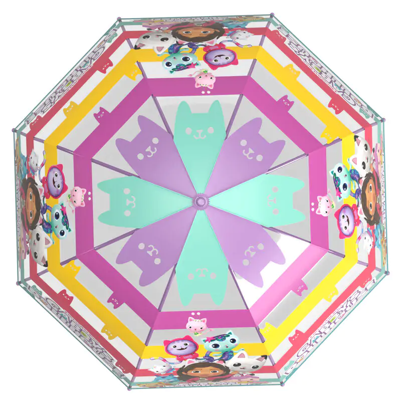 Gabby Doll House manual transparent bubble umbrella 48cm product photo