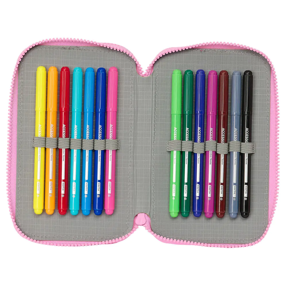Gabby's Dollhouse Party double pencil case 28pcs product photo