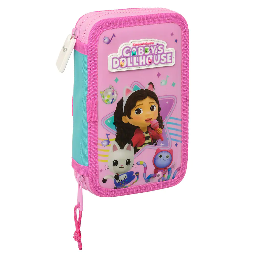 Gabby's Dollhouse Party double pencil case 28pcs product photo
