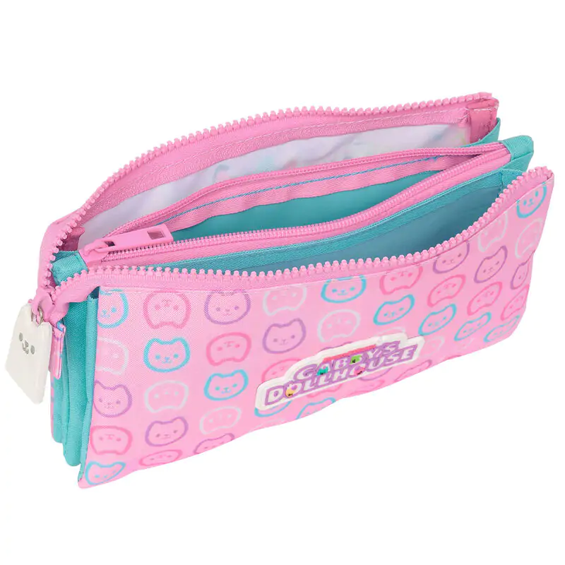 Gabby's Dollhouse Party triple pencil case product photo
