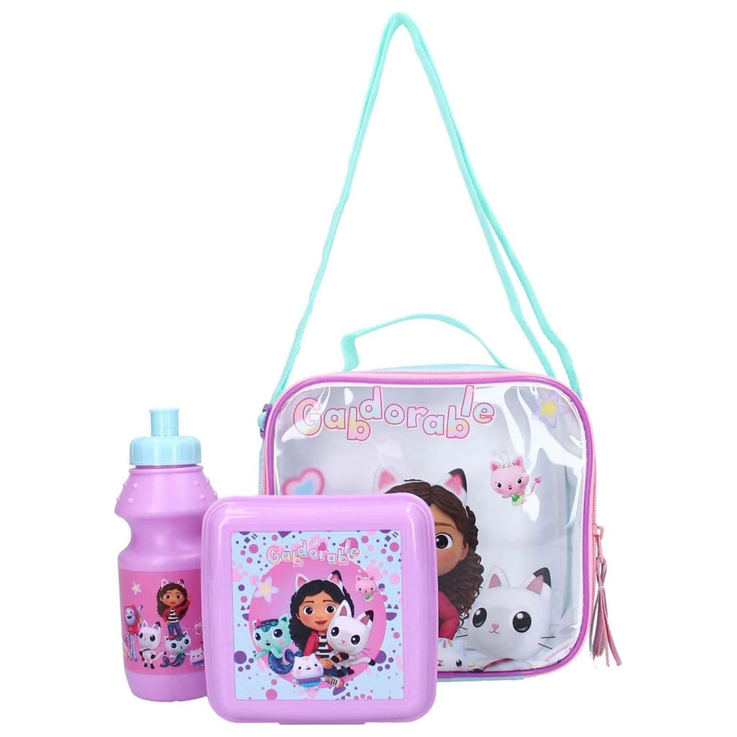 Gabby's Dollhouse Lunch Bag Set So Yummy  product photo