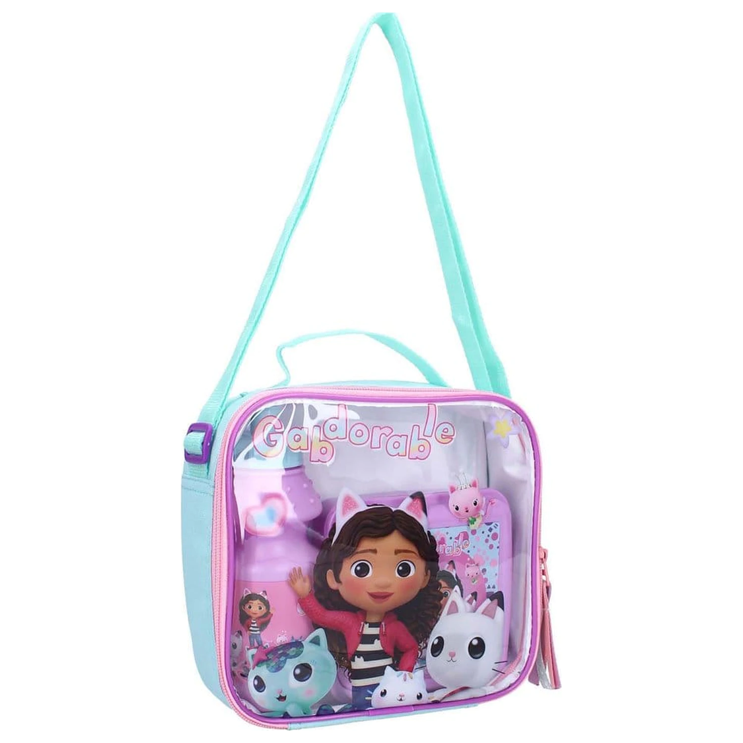 Gabby's Dollhouse Lunch Bag Set So Yummy  product photo