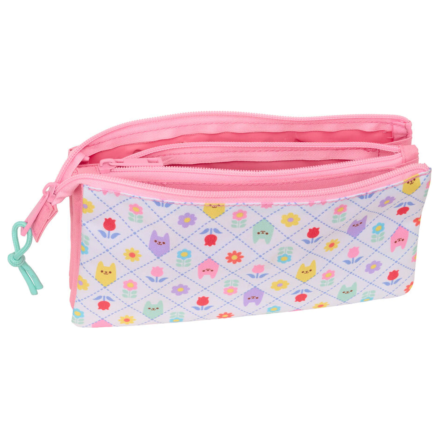 Gabby's Dollhouse triple pencil case product photo