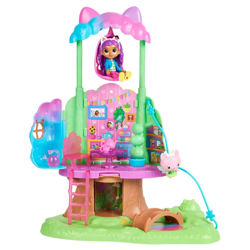 Gabbys Dollhouse Kitty Fairys Playset Tree House product photo