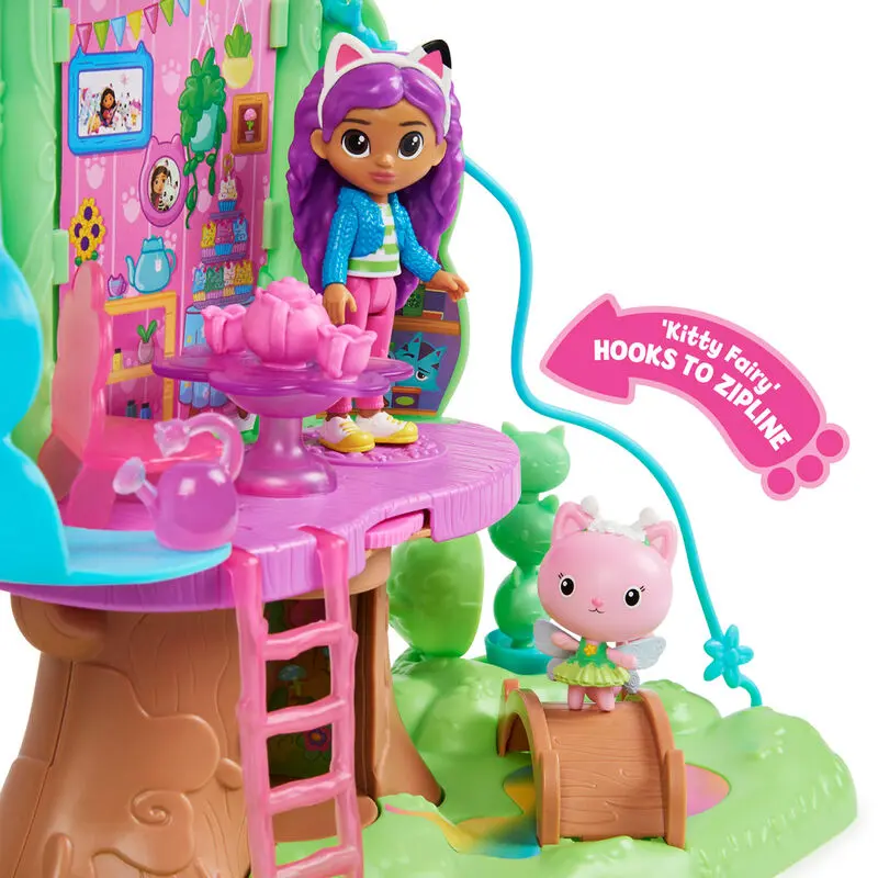Gabbys Dollhouse Kitty Fairys Playset Tree House product photo