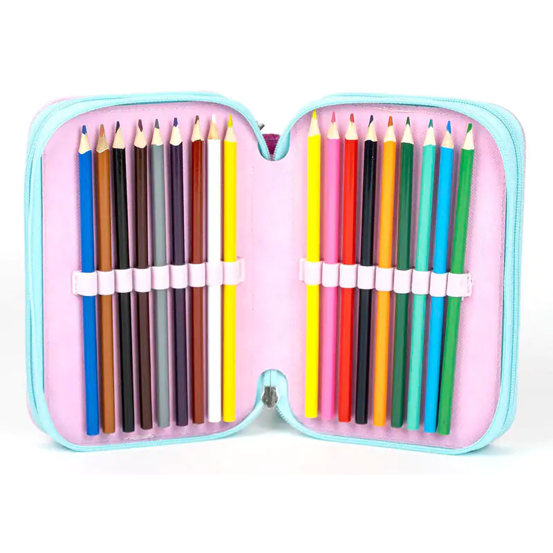 Gabbys Dollhouse triple pencil case termékfotó