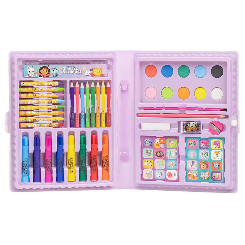 Gabbys Dollhouse Colouring stationery set product photo