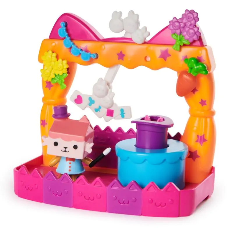 Gabbys Dollouse Baby Box Cat Talent Show Balcony Playset product photo