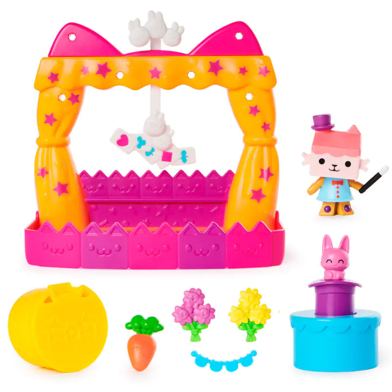 Gabbys Dollouse Baby Box Cat Talent Show Balcony Playset product photo