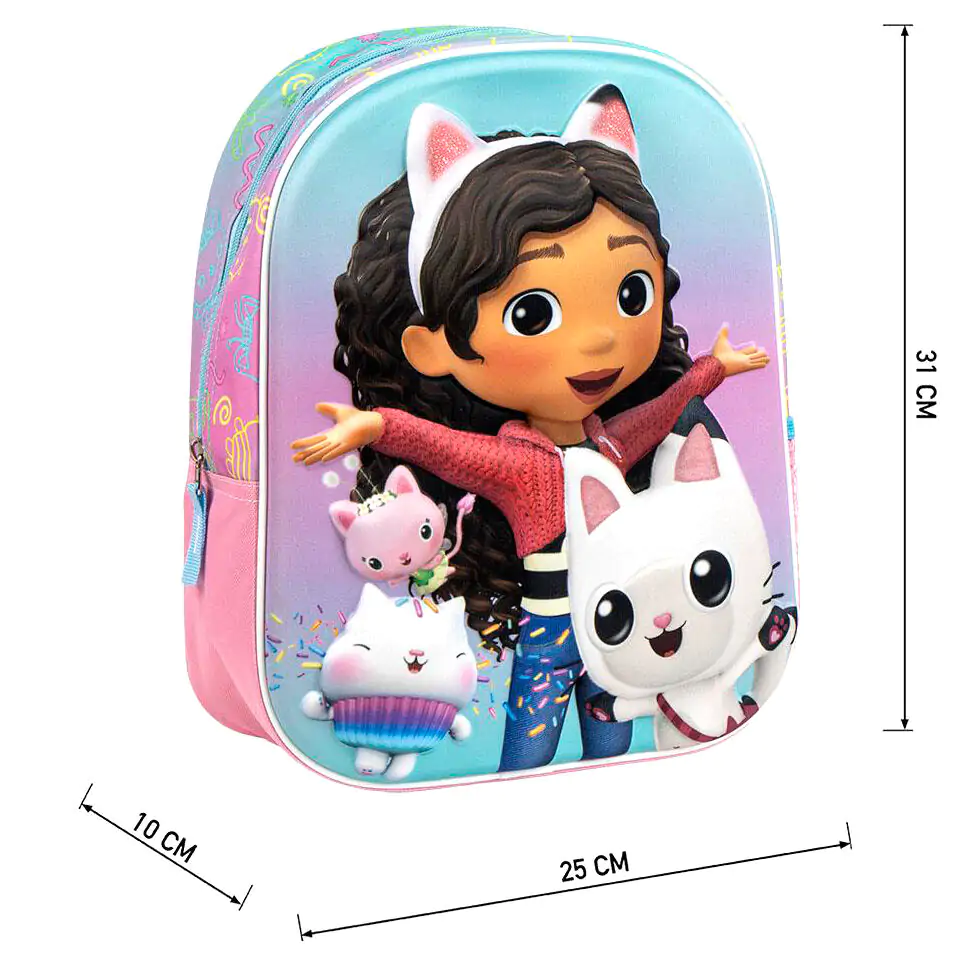 Gabbys Dollhouse 3D backpack 31cm product photo