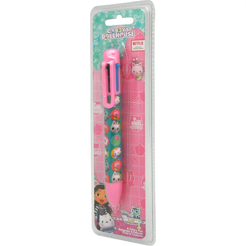 Gabbys Dollhouse 6 colors pen product photo